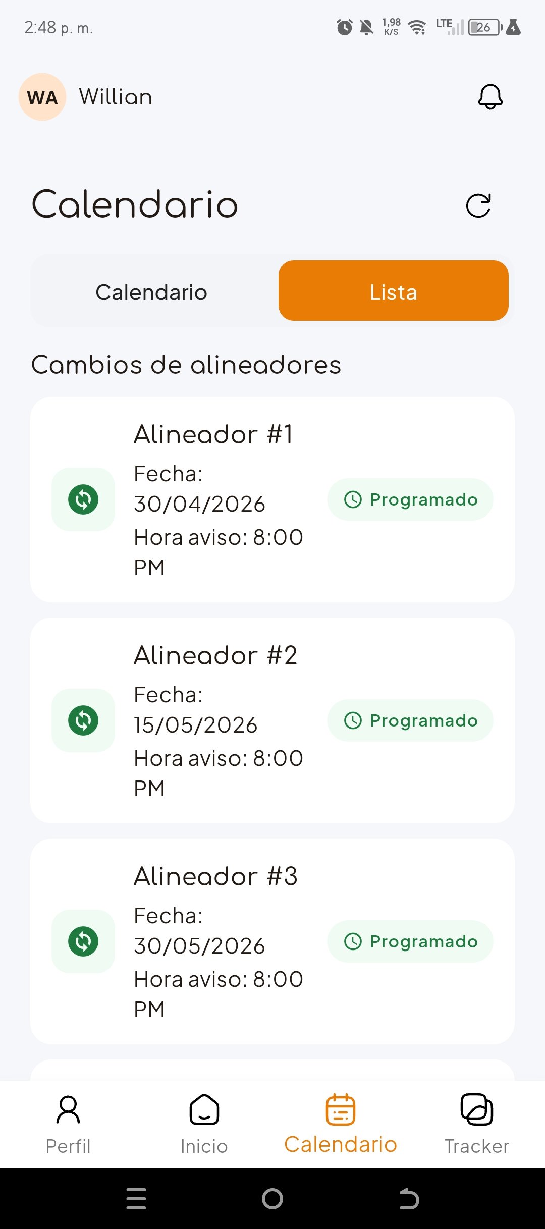 Imagen de Alignia tracker