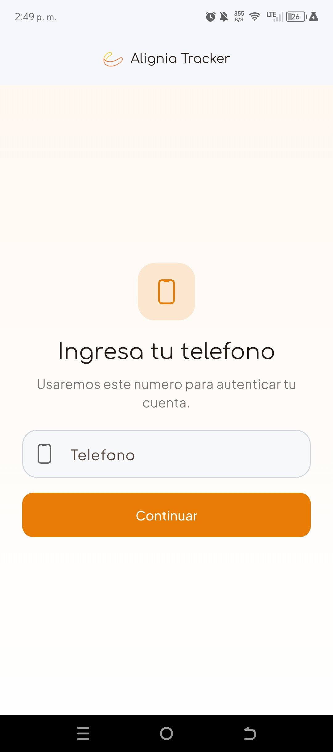 Imagen de Alignia tracker